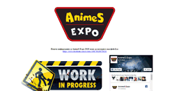 Desktop Screenshot of animesexpo.com